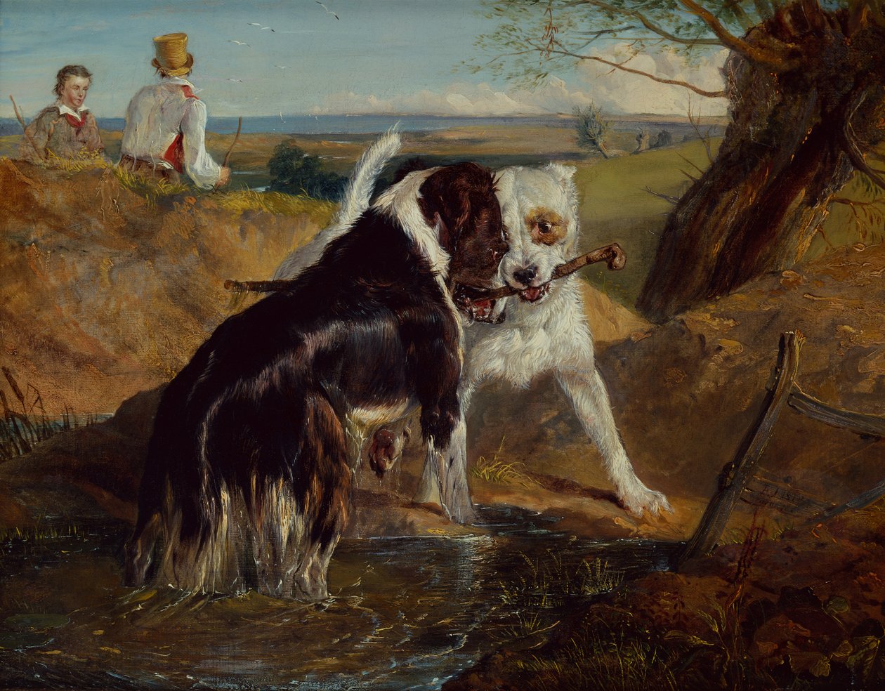 Vem ska ha pinnen av Edwin Landseer