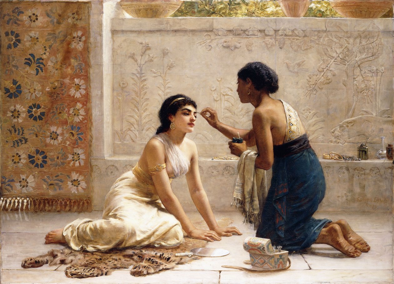 En gammal sed, 1876 av Edwin Longsden Long