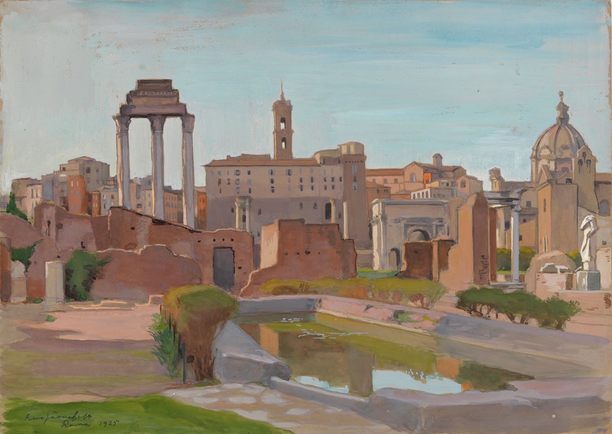 Forum Romanum av Eero Järnefelt