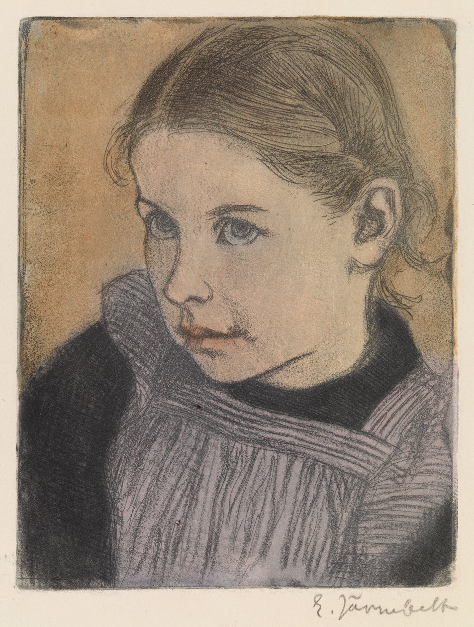 Flicka av Eero Järnefelt