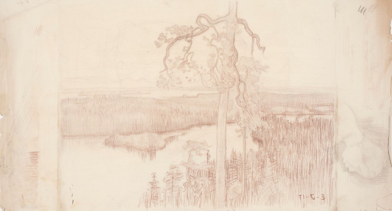 Sjölandskap av Eero Järnefelt