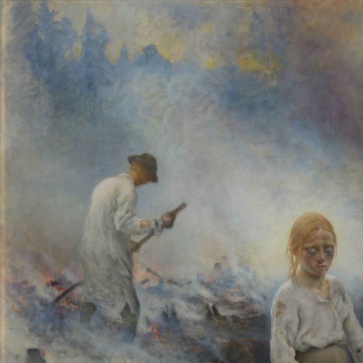 Under oket (Att bränna riset) av Eero Järnefelt