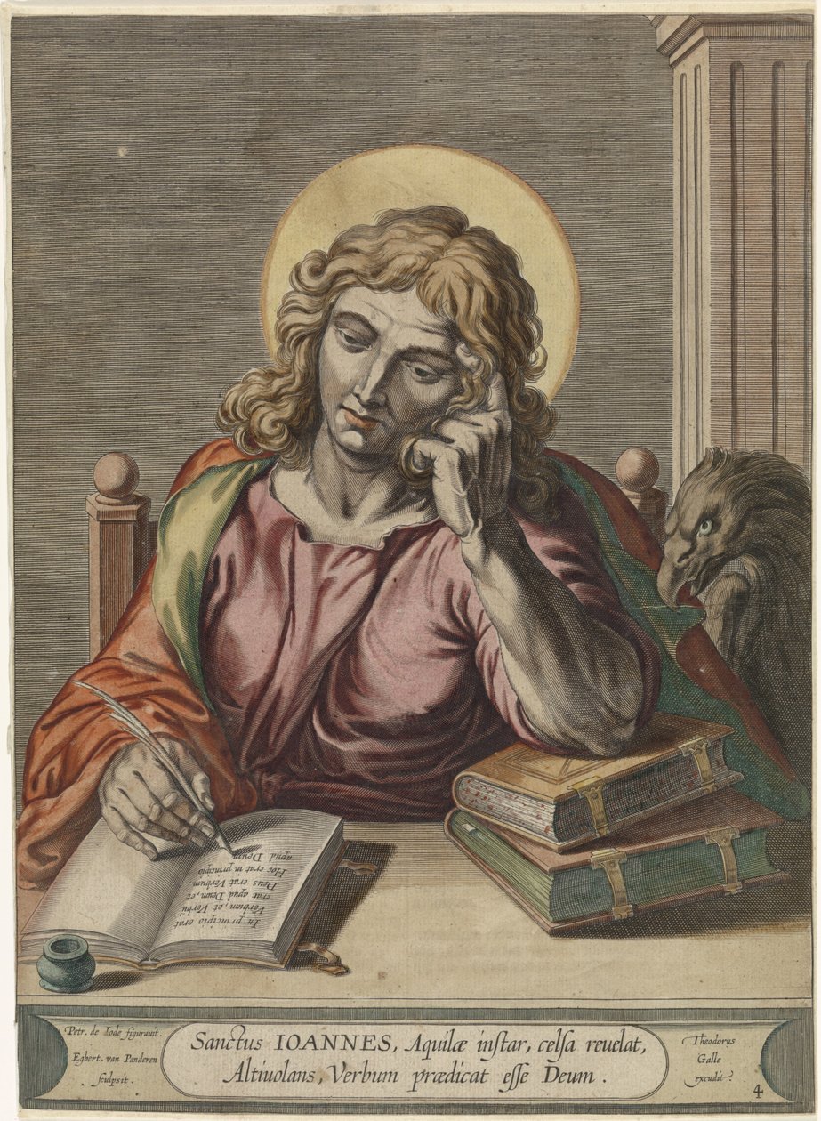 Evangelisten Johannes Fyra evangelister (serietitel) av Egbert van Panderen