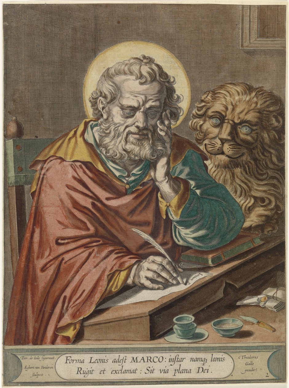 Evangelist Marcus Fyra evangelister (serietitel) av Egbert van Panderen
