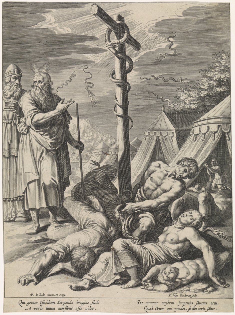 Moses och den fräcka ormen av Egbert van Panderen