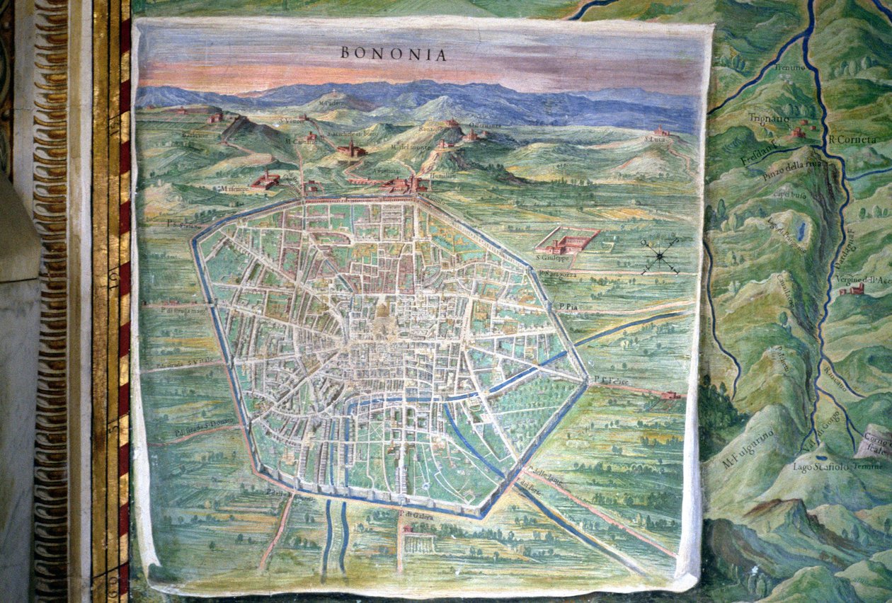 Bologna, detalj från 