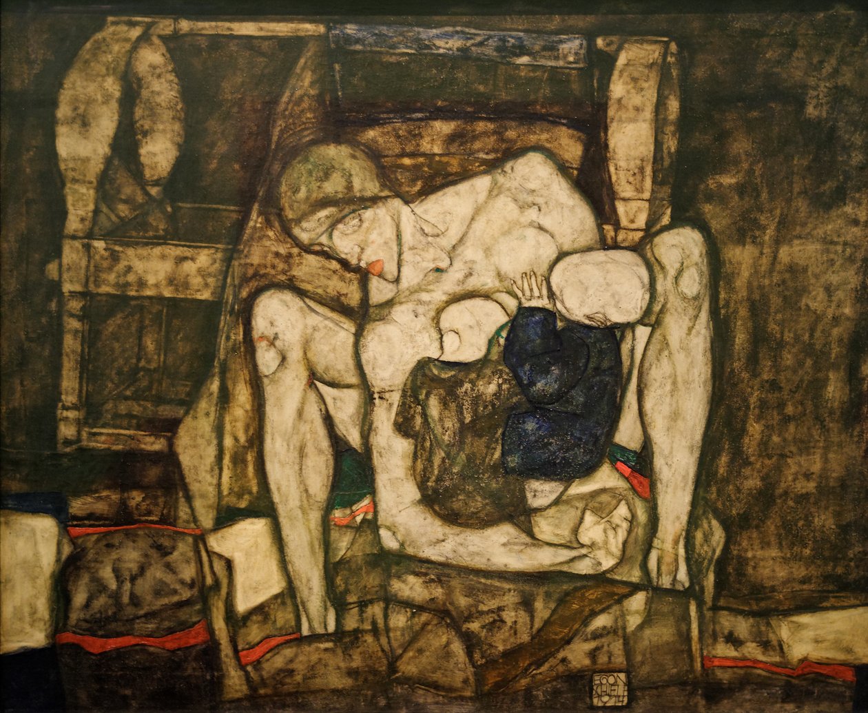Blind Mother av Egon Schiele