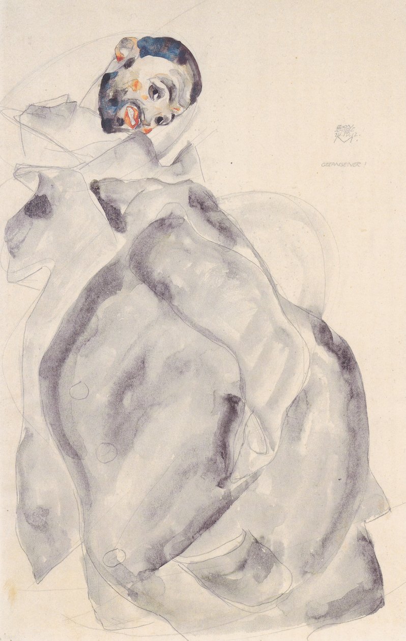 Fånge av Egon Schiele