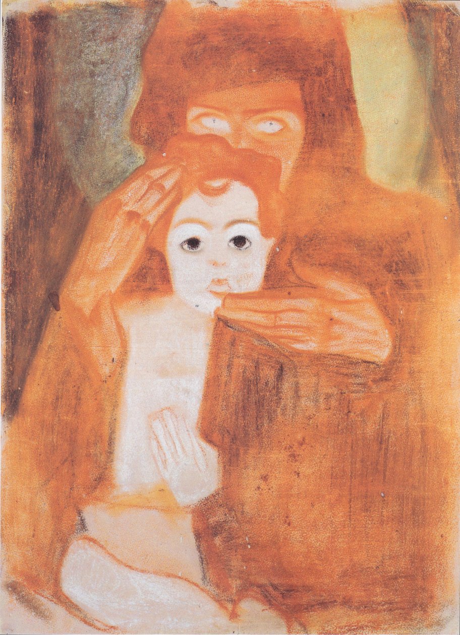Madonna and Child av Egon Schiele