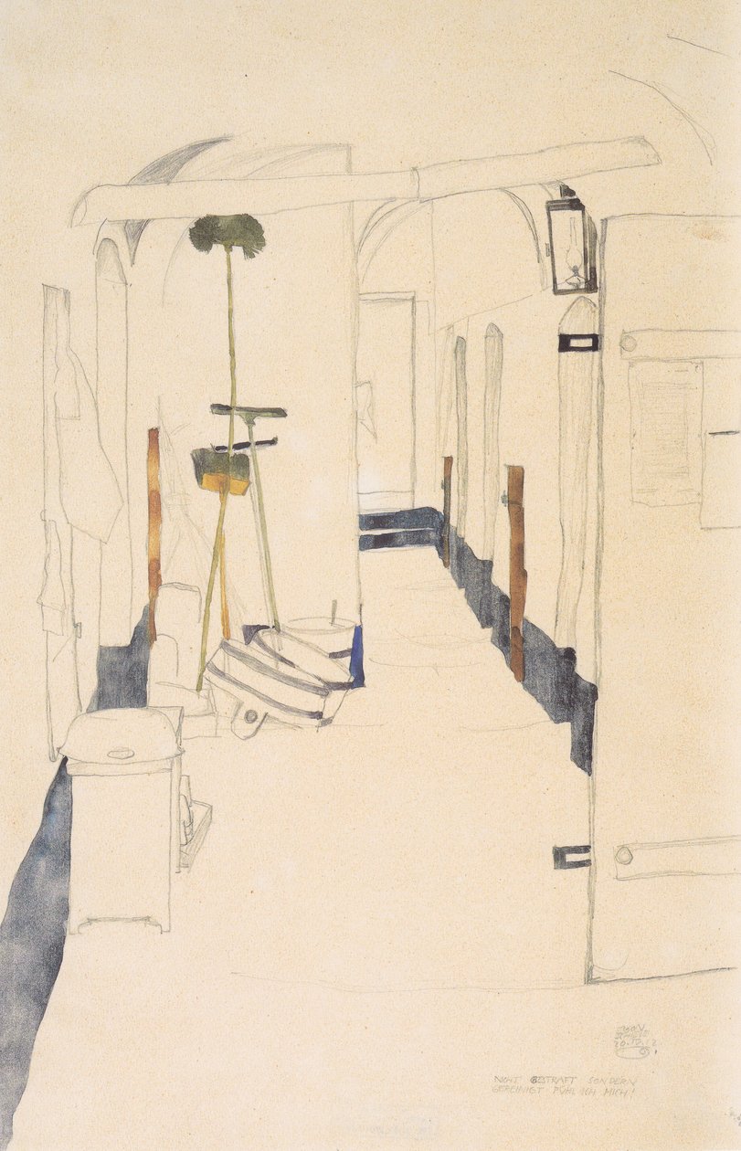 Jag känner mig renad, inte straffad av Egon Schiele