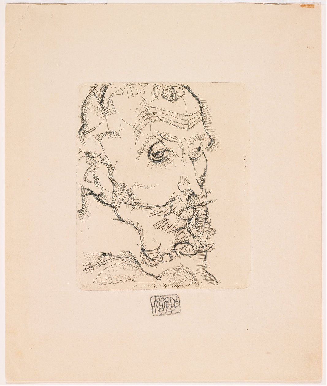 Portrait of Franz Hauer av Egon Schiele