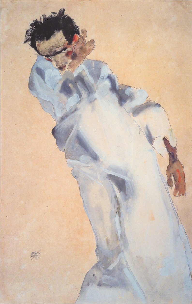 Självporträtt av Egon Schiele