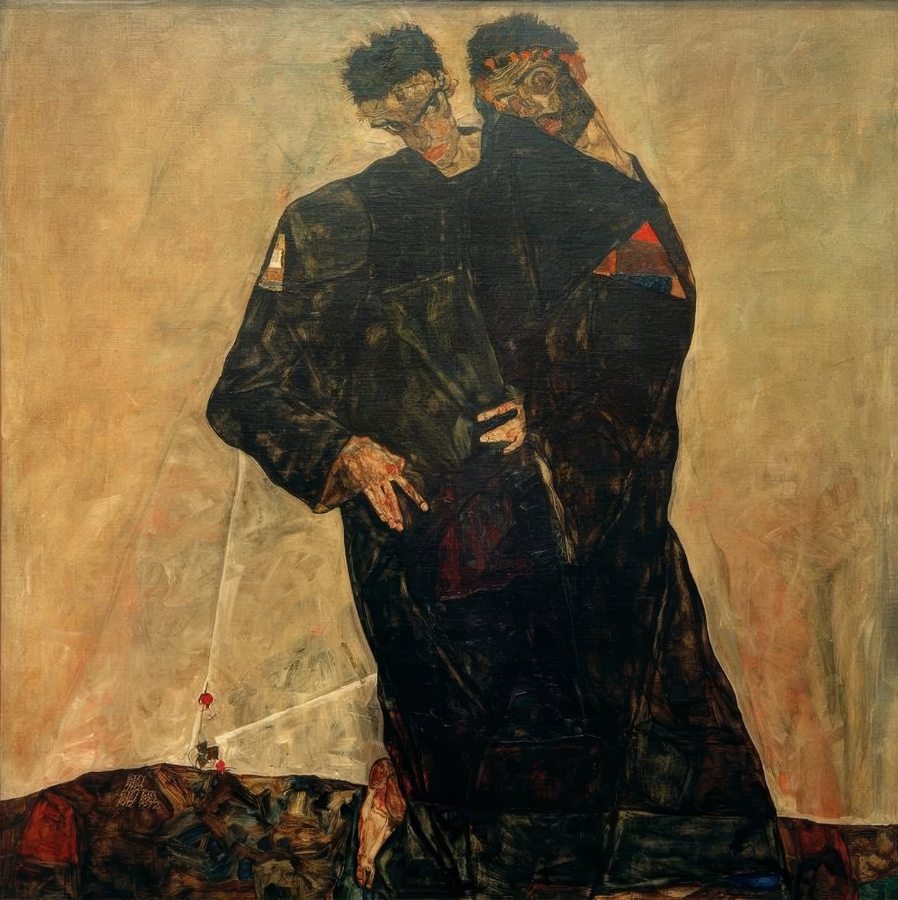 Eremiterna av Egon Schiele