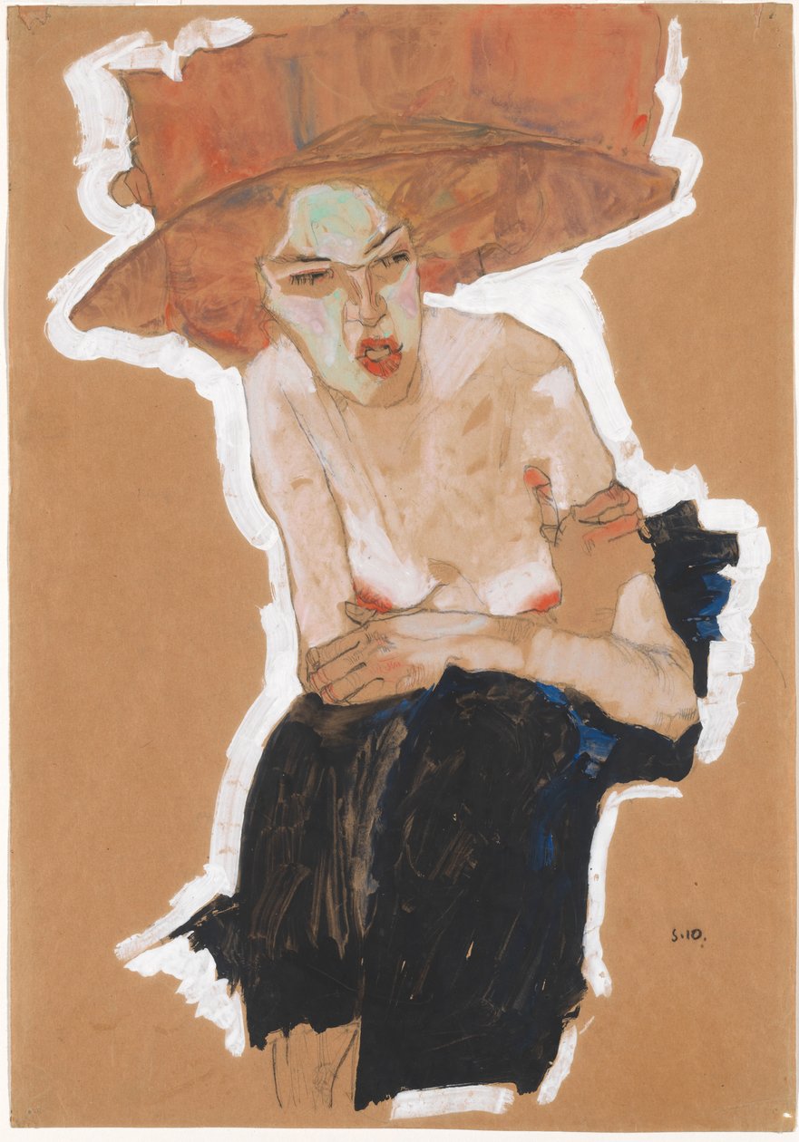 De hämiska av Egon Schiele