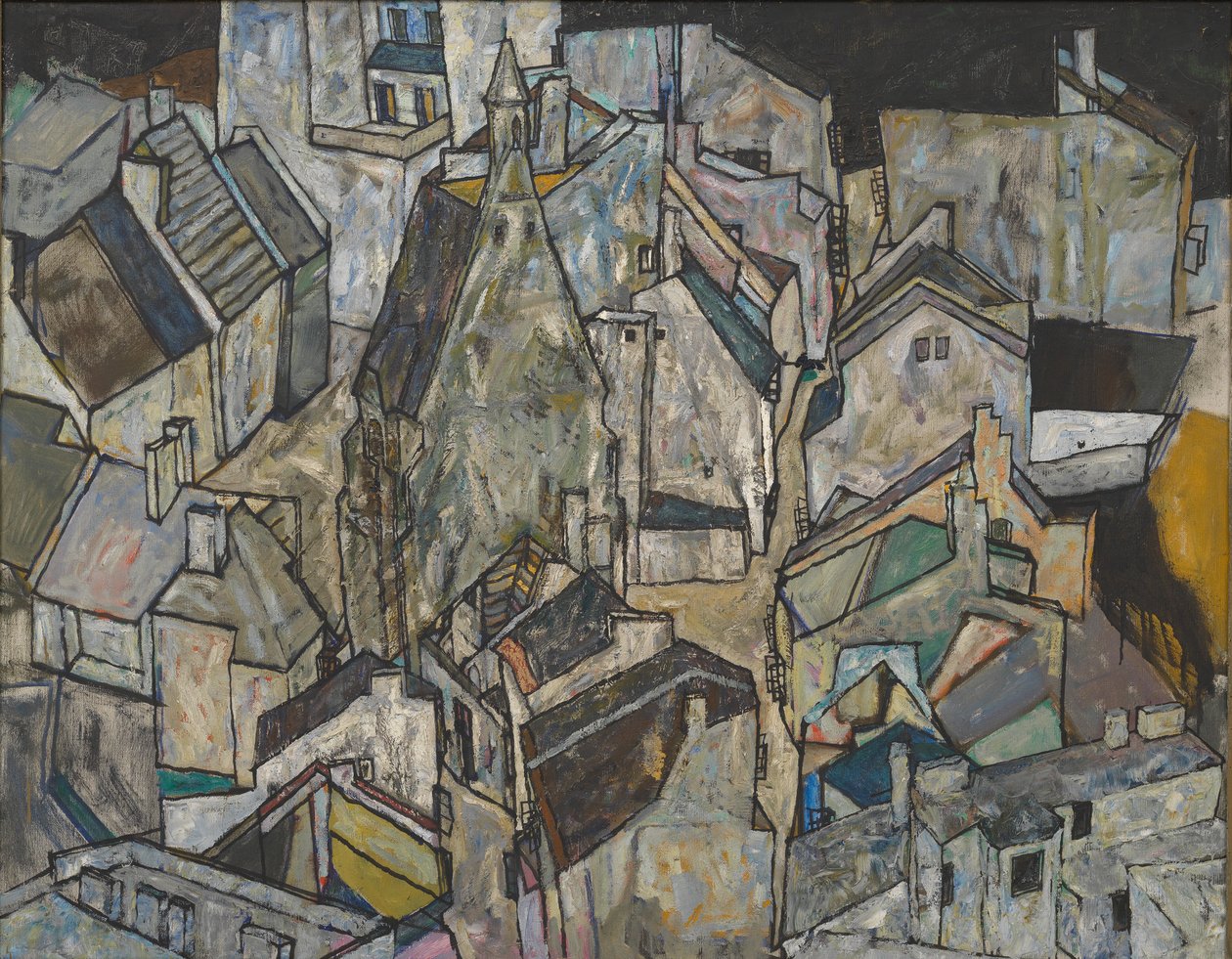 Mödling II, 1918. av Egon Schiele