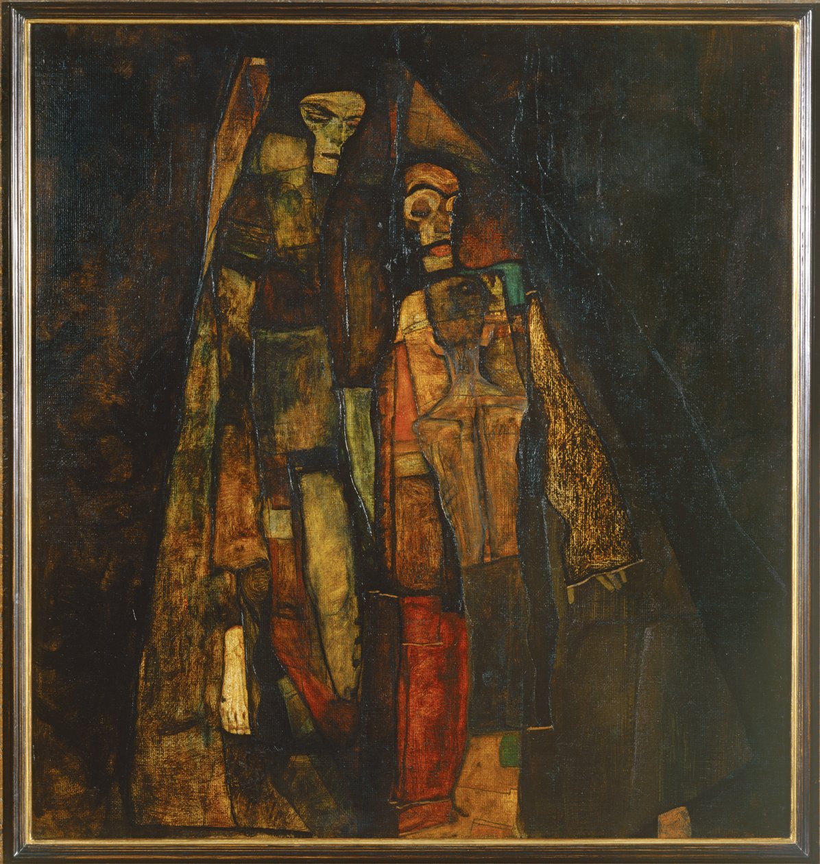 Revelation (olja på duk) av Egon Schiele