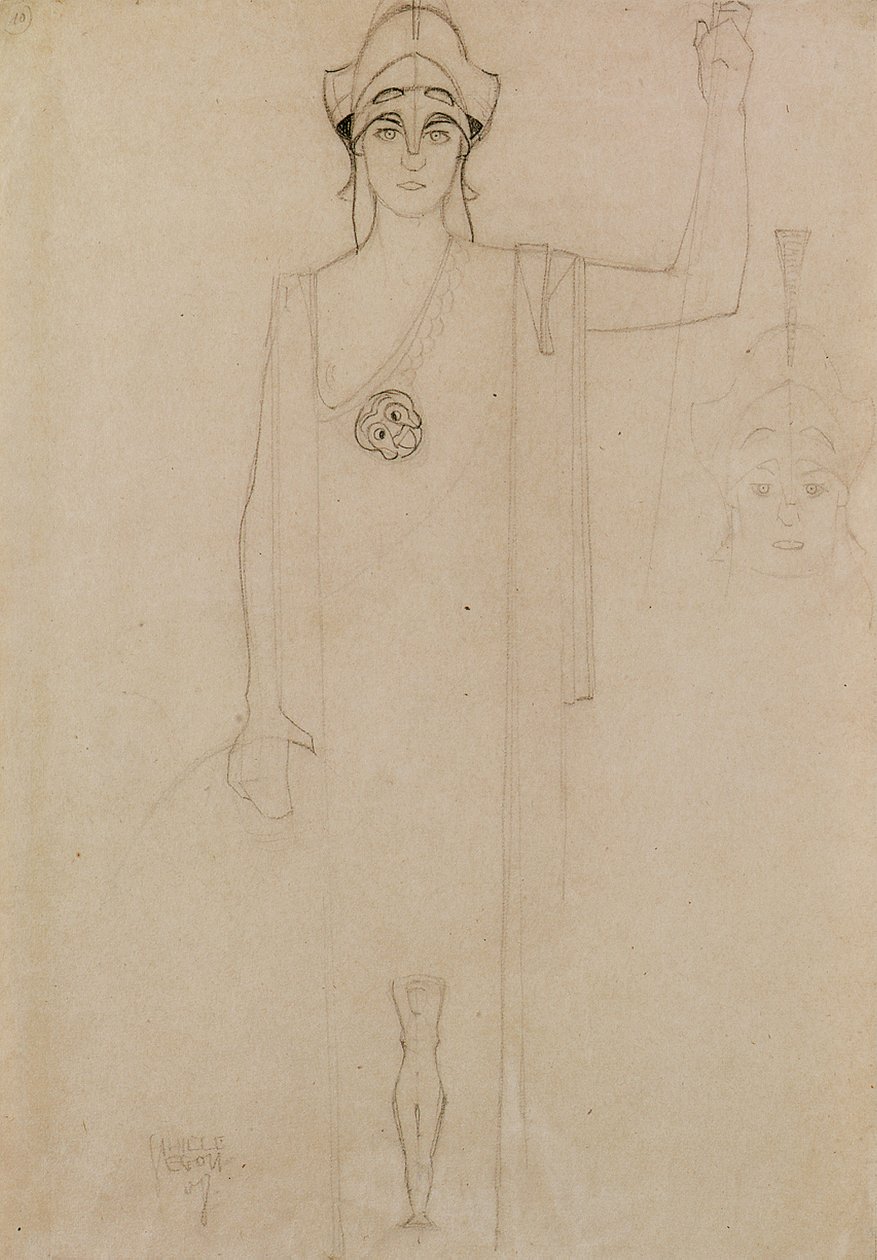 Pallas Aten av Egon Schiele