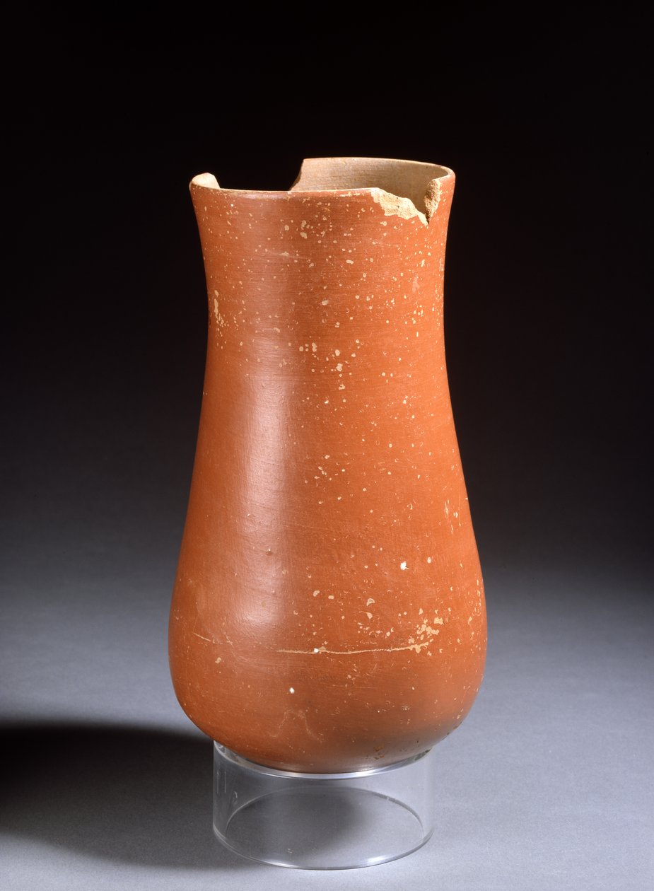 Röd keramikburk, New Kingdom (keramik) av Egyptian 18th Dynasty