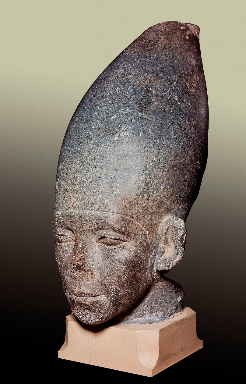 Porträtt av Amenemhat I (Amen-em-ha I) av Egyptian 12th Dynasty