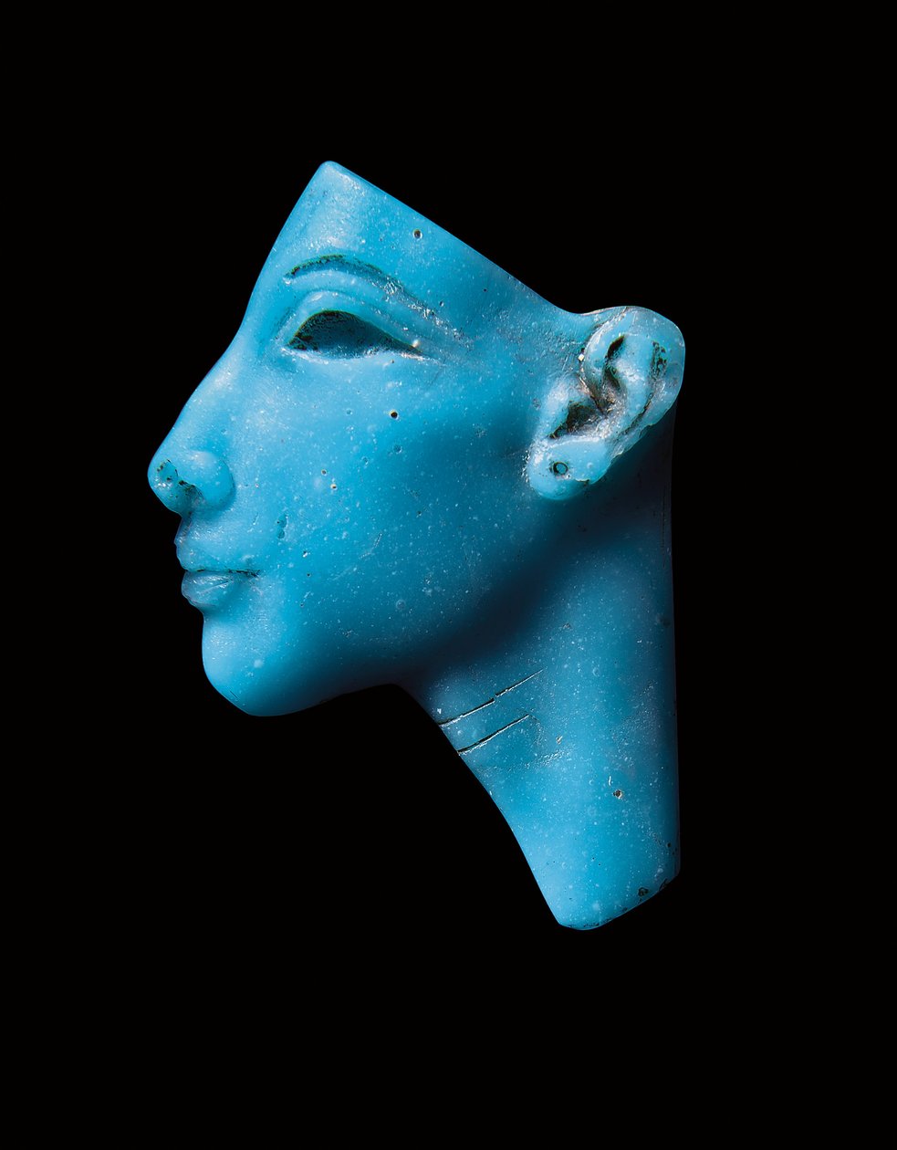 Inläggning av Akhenaten och Nefertiti, Nya kungariket, Amarna-perioden, c.1353-1336 f.Kr. av Egyptian 13th Dynasty