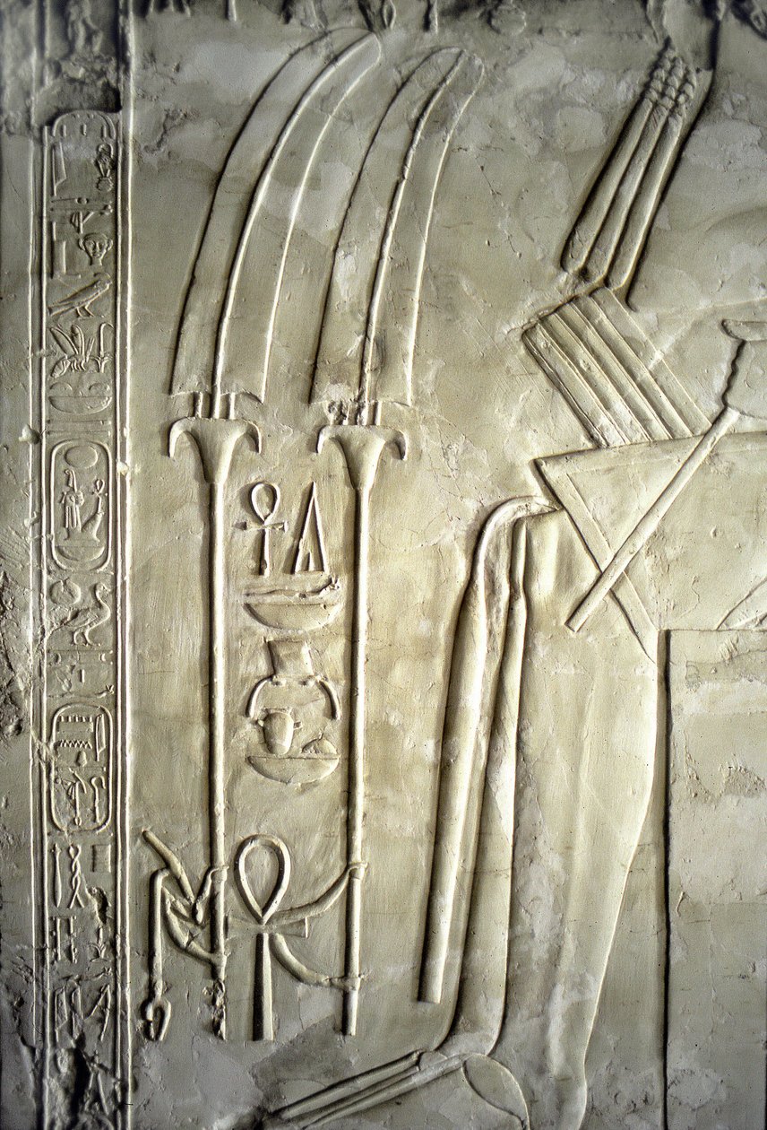 Egyptisk antiken: hieroglyfer. Kheruefs grav (TT 192) (18:e dynastin av Egyptian 18th Dynasty
