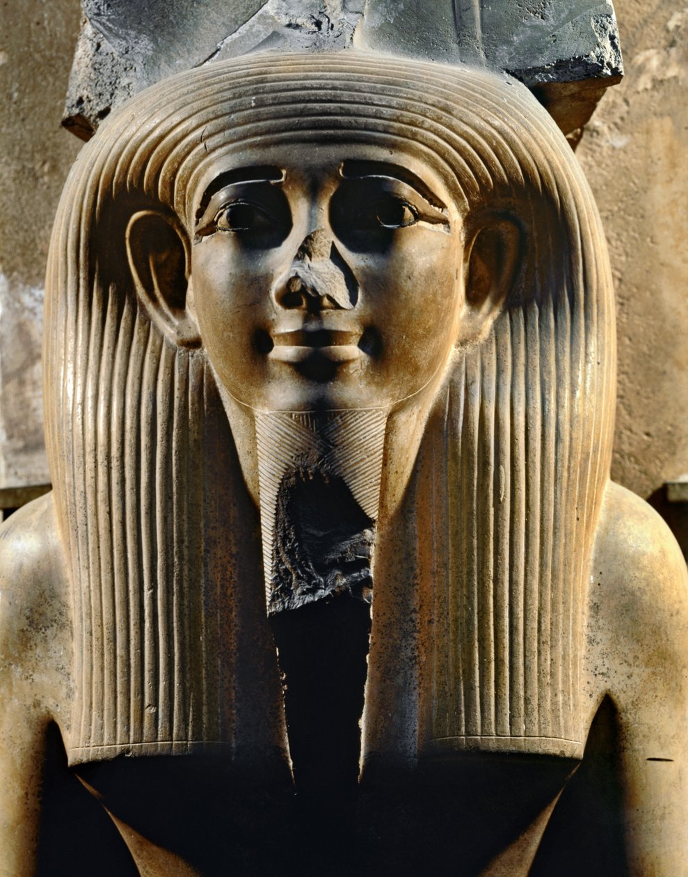 Farao Amenophis II (kalksten) av Egyptian 18th Dynasty