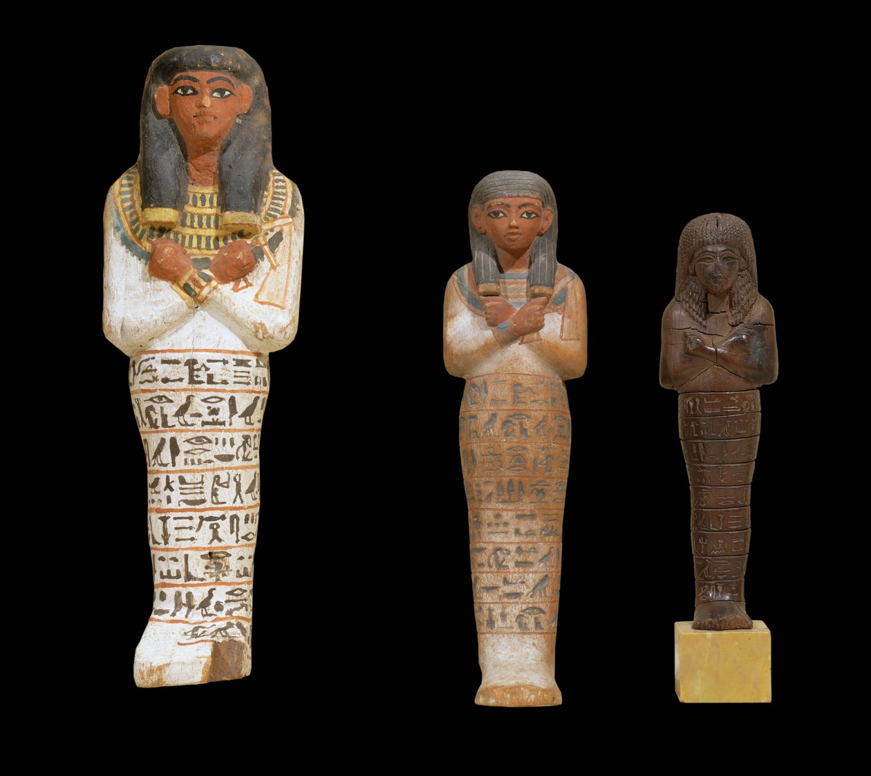 Ushebtis för Hapyaa, Sennefer och Hesmeref ... av Egyptian 18th Dynasty