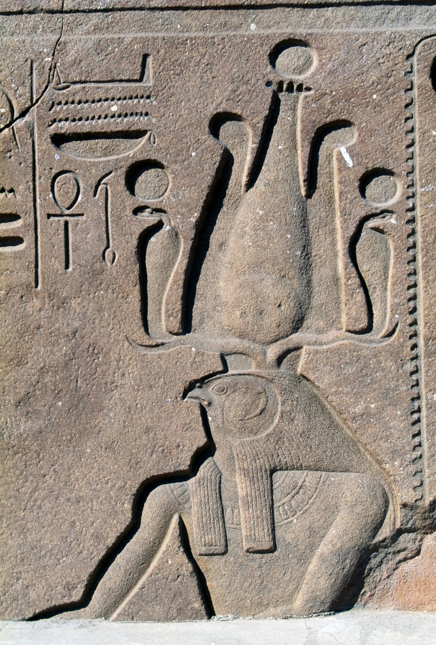 Block med reliefer och inskriptioner av Ramses II, Amuns stora tempel, Tanis, Egypten, Nya riket, XIX:e dynastin av Egyptian 19th Dynasty