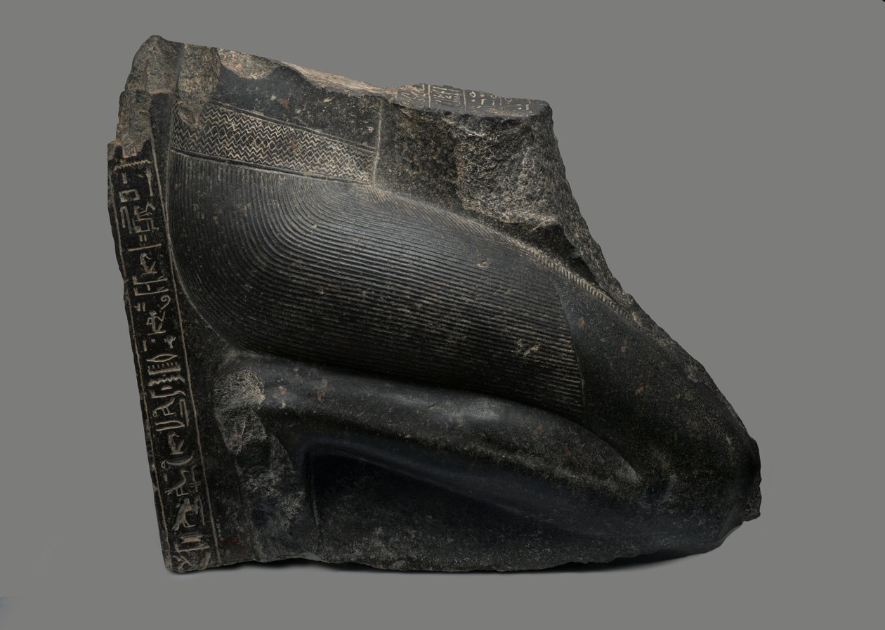 Knästående staty av Khaemwaset, 1281-1277 f.Kr av Egyptian 19th Dynasty