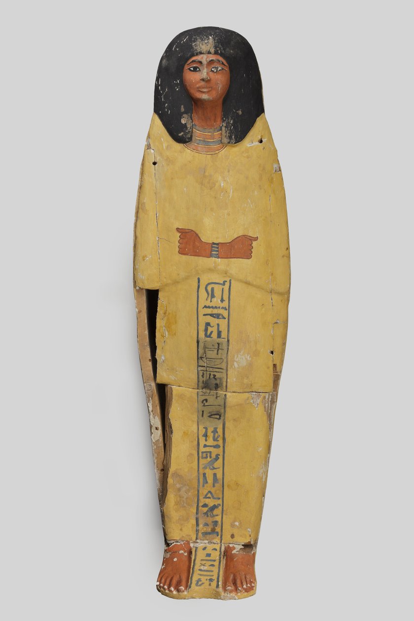 O le pusa oti o Prince Amenemhat (fafie, vali, stucco) faʻafefe av Egyptian 21st Dynasty