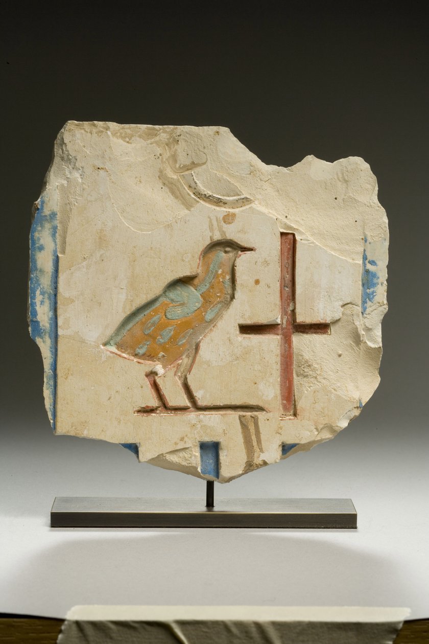 Relieffragment, sen dynastisk period (kalksten) av Egyptian 26th Dynasty
