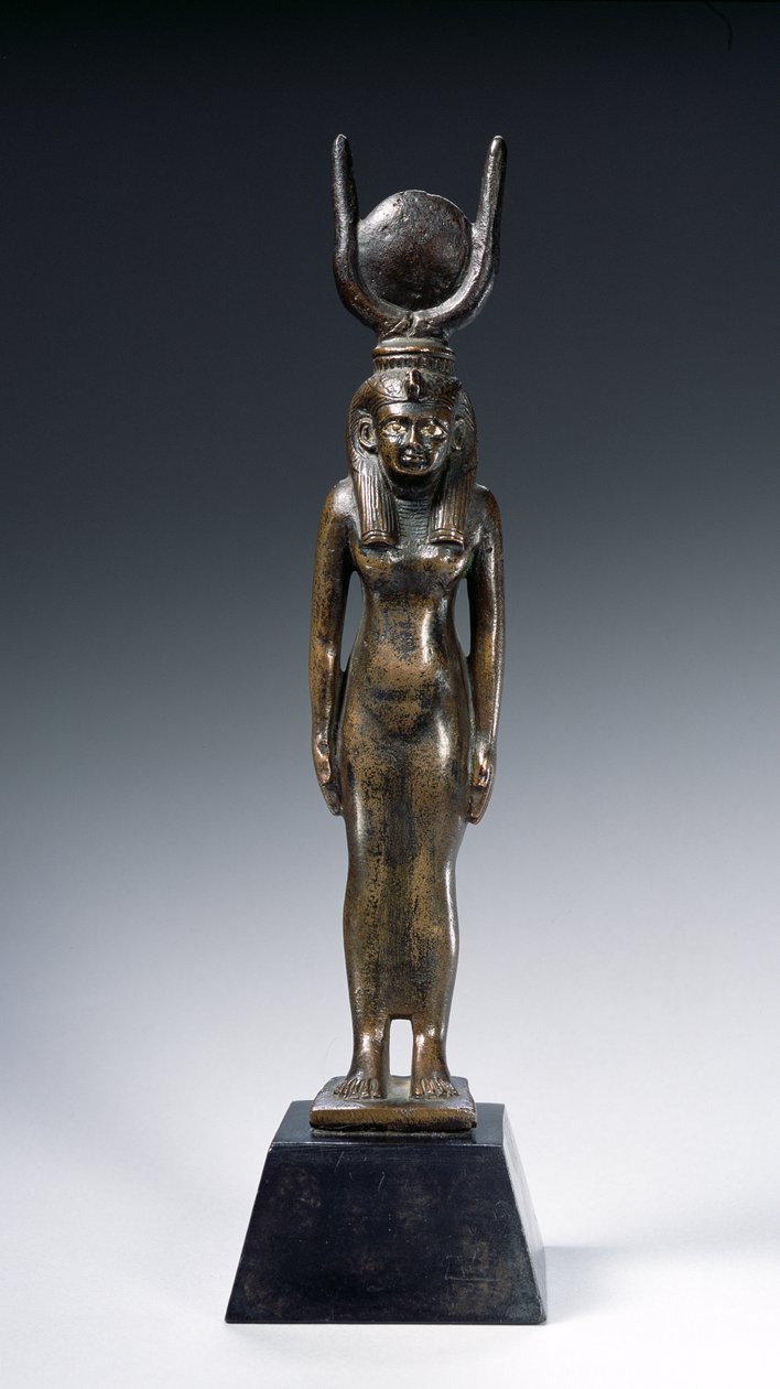 Staty av Isis (brons) av Egyptian 26th Dynasty