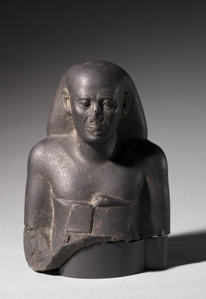 Byst av Ankh-Hor, sen period, 525-404 f.Kr av Egyptian 27th Dynasty