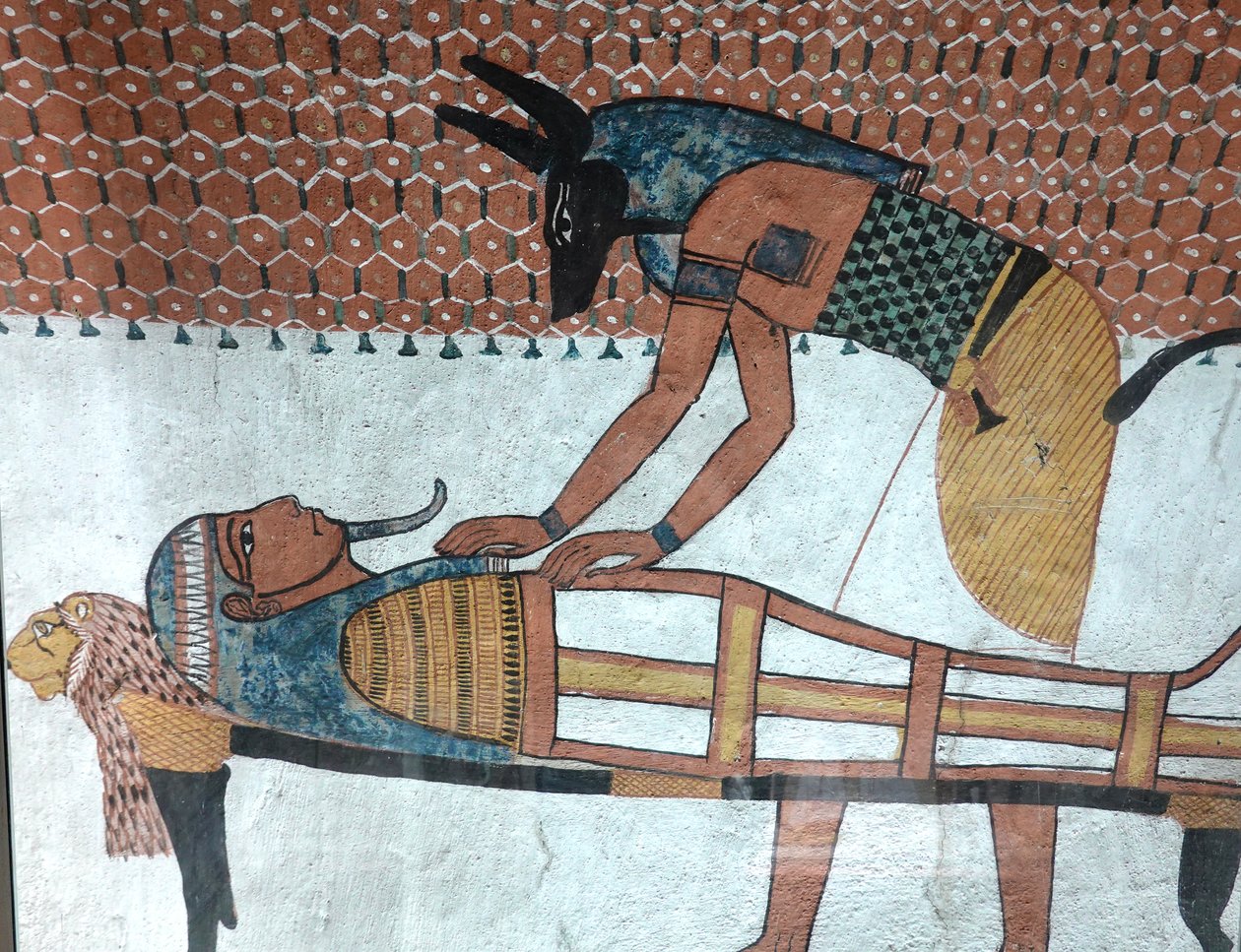 Anubis, Inherkhau-graven, Deir El Medineh av Egyptian Egyptian