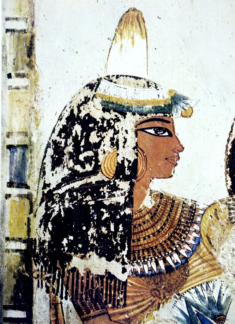 Egyptisk gravväggsmålning av Egyptian Egyptian