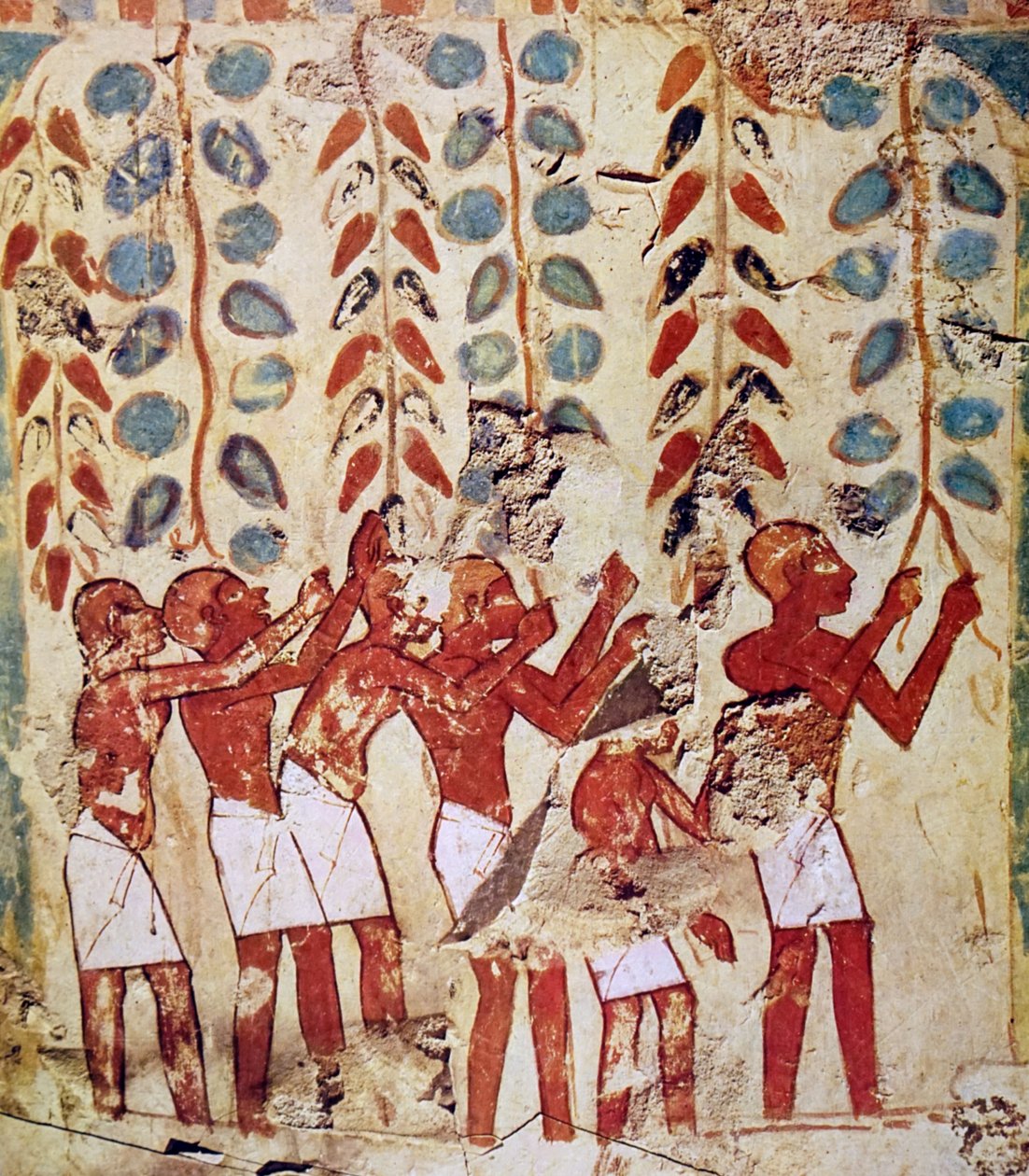 Egyptisk gravväggsmålning av Egyptian Egyptian