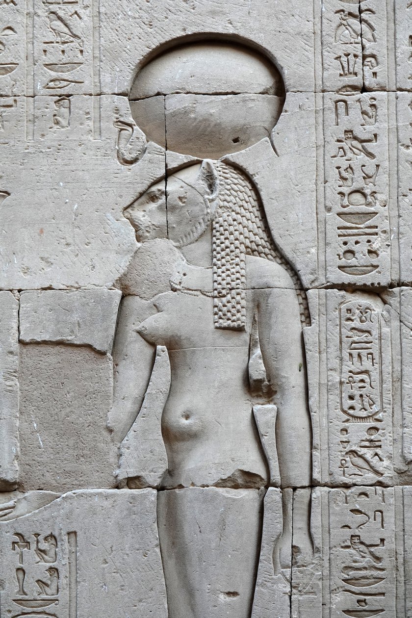 Sekhmet, Horustemplet, Edfu av Egyptian Egyptian