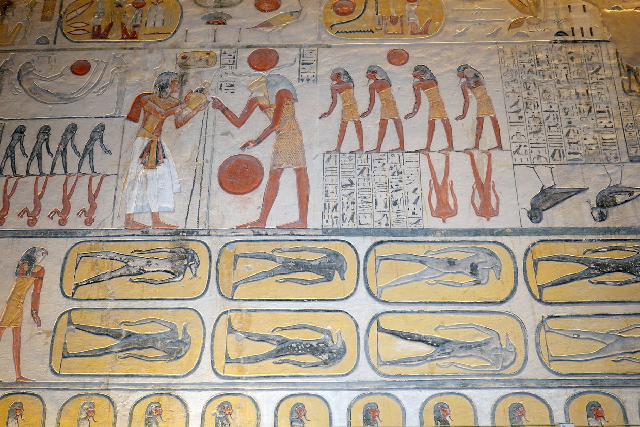 Ramses IX:s grav, Luxor av Egyptian Egyptian