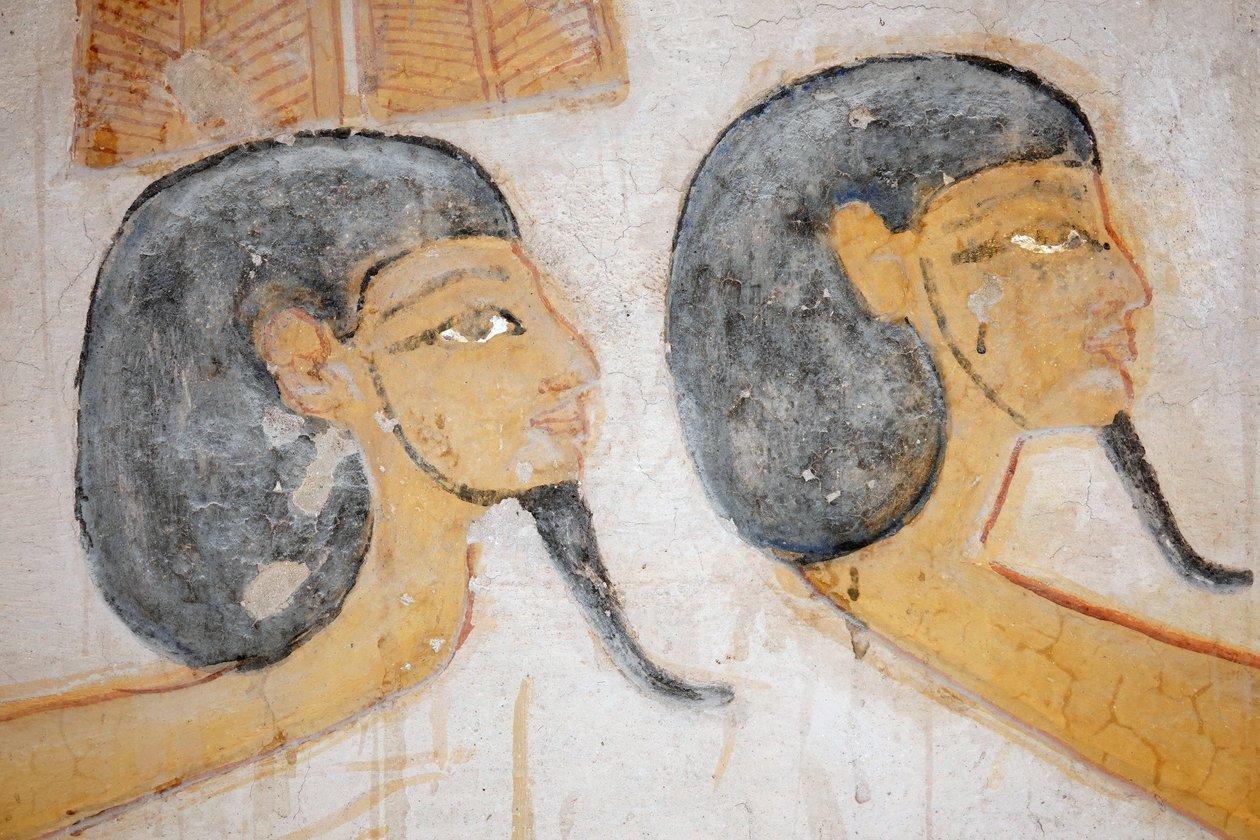 Ramses IX:s grav, Konungarnas dal, Luxor av Egyptian Egyptian