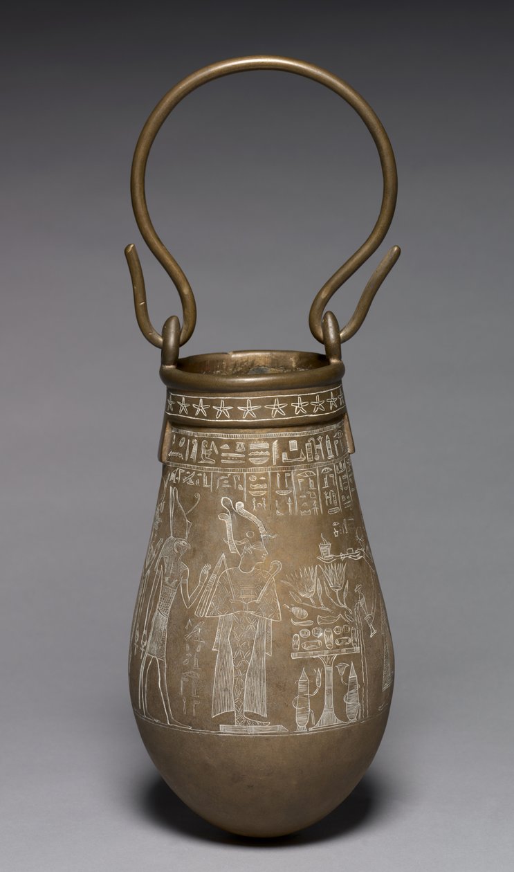 Dekorerad Situla, 305-30 f.Kr av Egyptian Ptolemaic Period