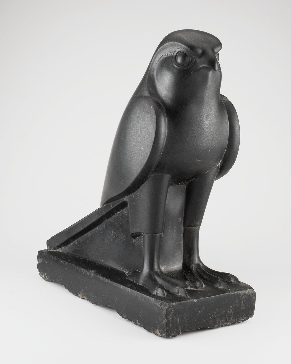 Staty av guden Horus som en falk, ptolemaisk period av Egyptian Ptolemaic Period