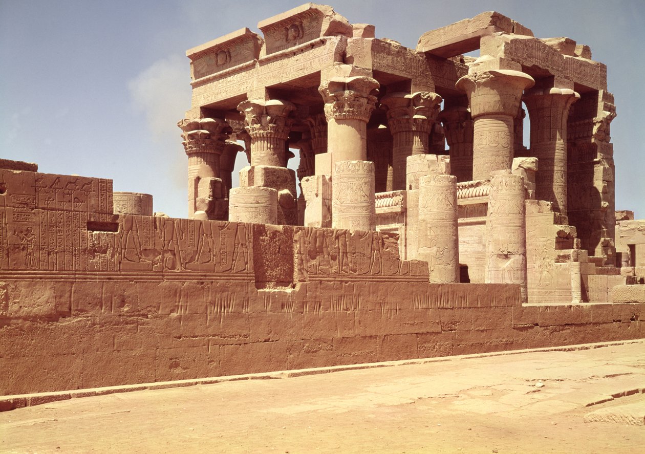 Templet för Sobek och Haroeris av Egyptian Ptolemaic Period