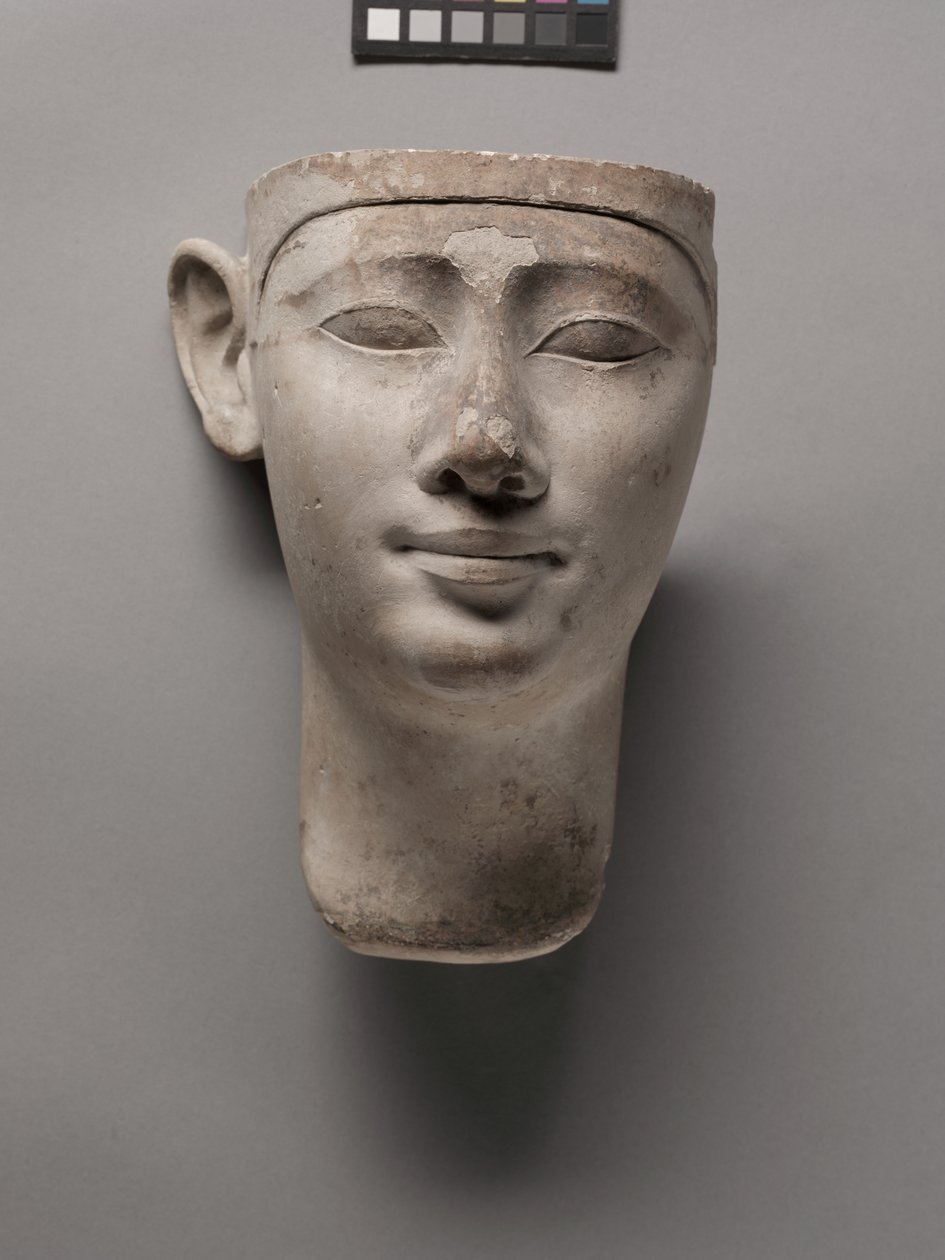 Votivhuvud för en kung, 305-246 f.Kr av Egyptian Ptolemaic Period