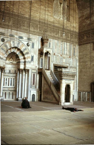 Assuan moské av Egyptian School