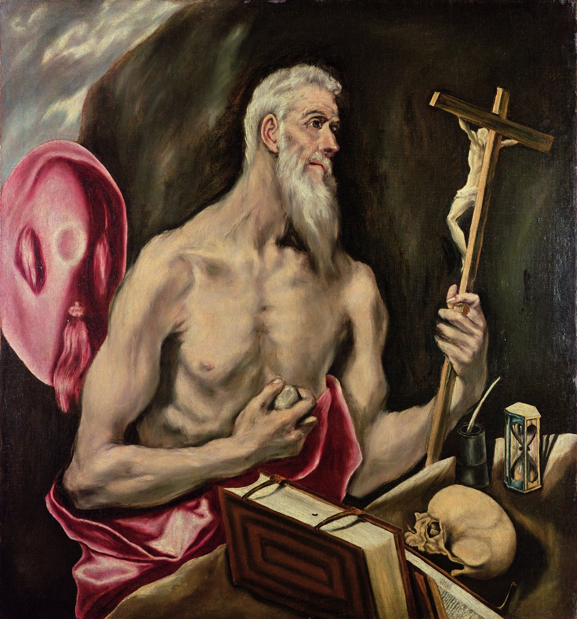 St. Jerome av El Greco