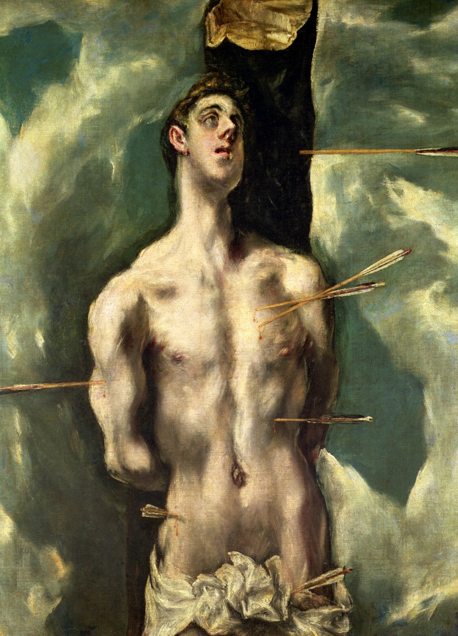S:t Sebastian, c.1600-25 av El Greco