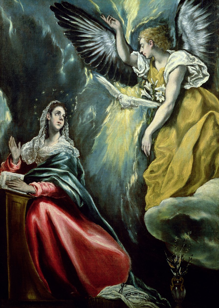 Bebudelsen, c.1575 swed av El Greco