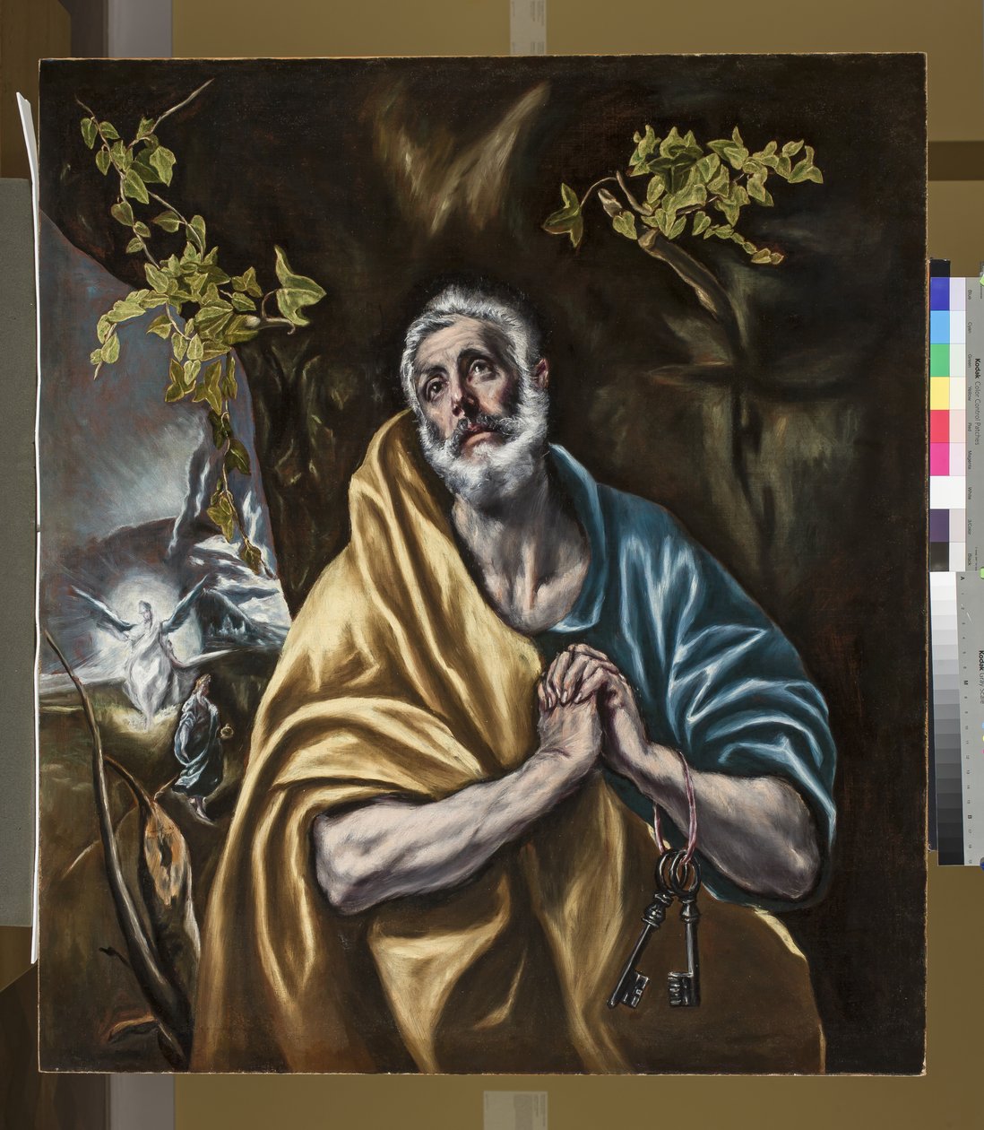 Den ångerfulle Sankt Peter, ca 1590-95 av El Greco