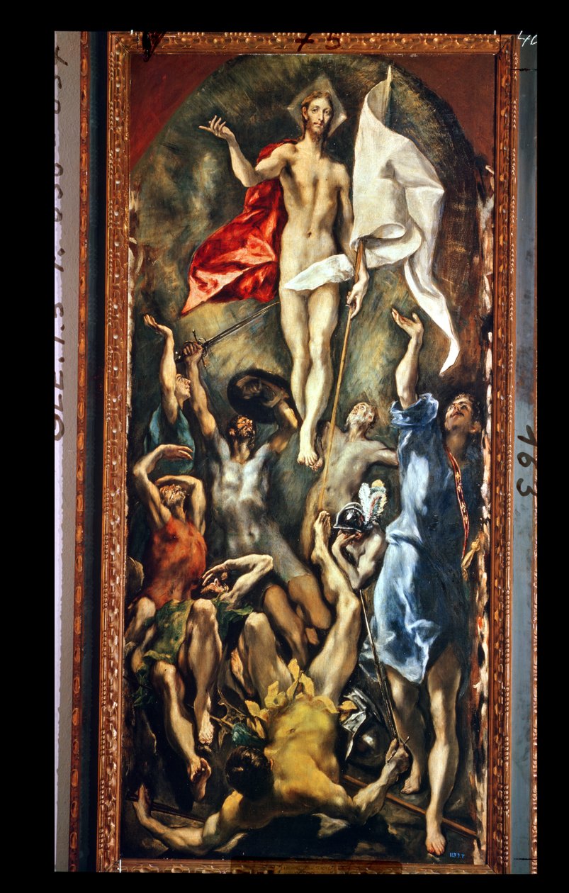 Uppståndelsen, 1584-94 av El Greco