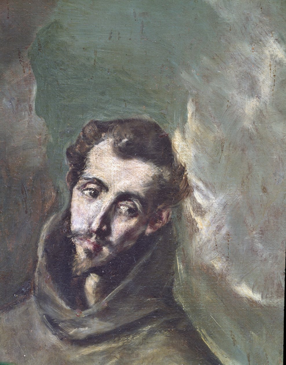 St Bernardine av Siena av El (1541-1614) Greco